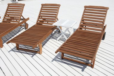 Beach lounge 