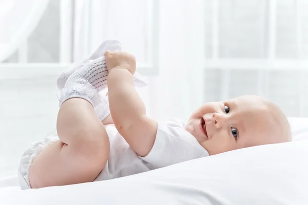 Porträt eines Babys — Stockfoto