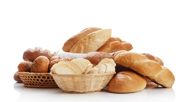 Σωρό διαφορετικές ψωμί — Φωτογραφία Αρχείου