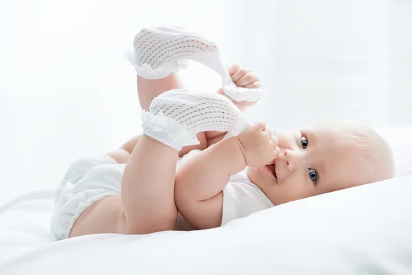 Porträt eines Babys — Stockfoto