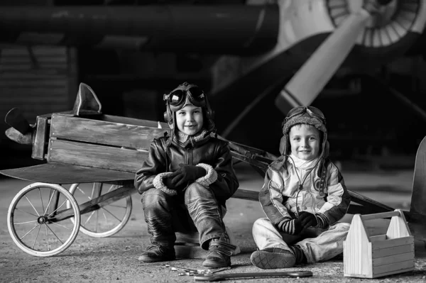 Młodych pilotów — Zdjęcie stockowe