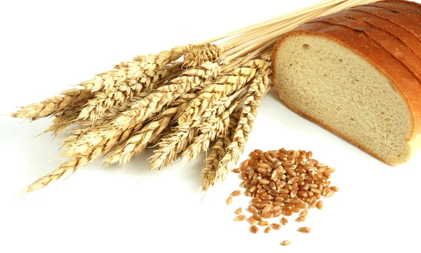 Bread and grain — Stock Photo, Image