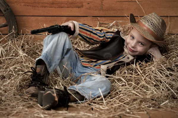 Kleiner Cowboy — Stockfoto