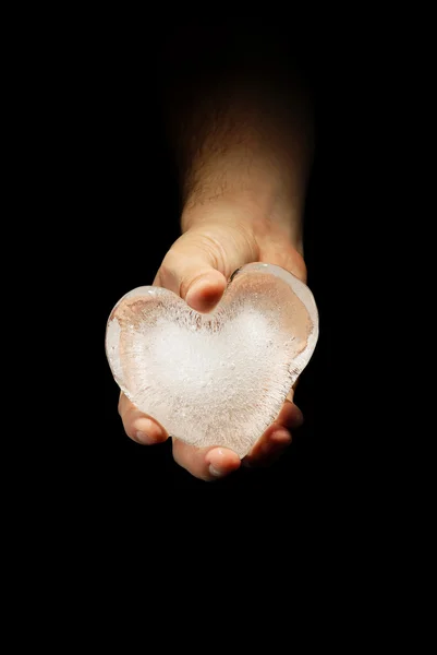 Ice heart — Stock Photo, Image