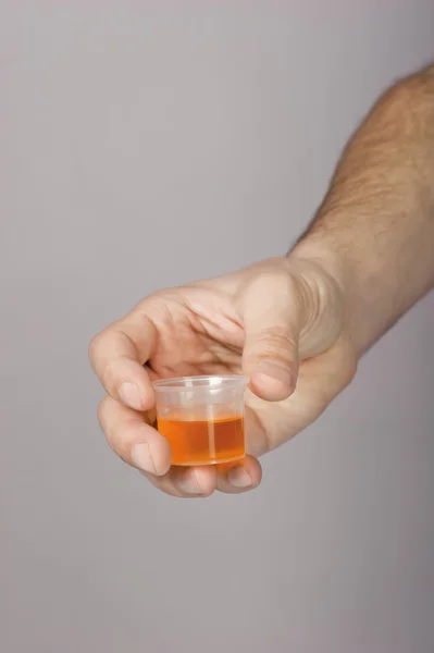 Tablet in a hand — Stock Photo, Image