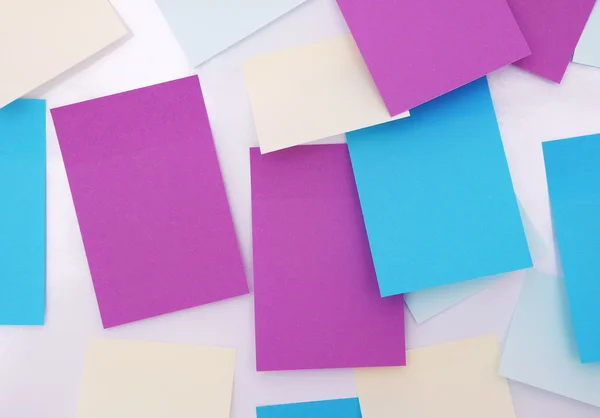 Colorful paper notes — Stock Photo, Image