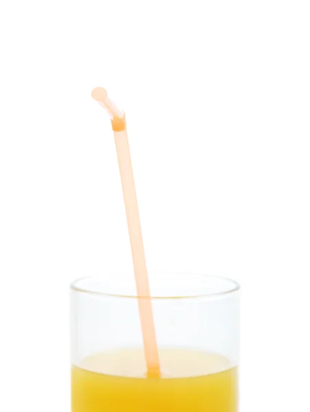 Glass with orange juice — Stock Photo, Image