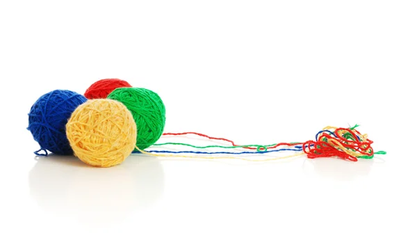 Balls of wool — Stock Photo, Image