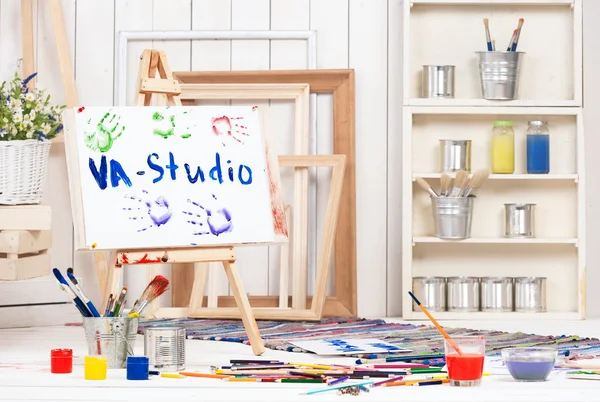Art workshop — Stock Photo, Image