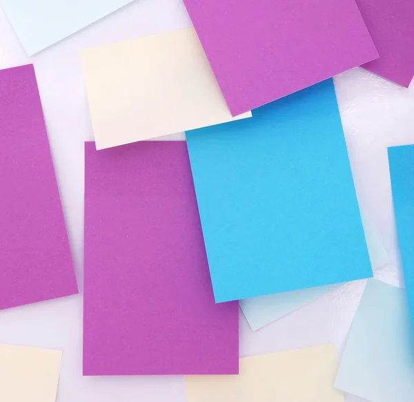 Colorful paper notes — Stock Photo, Image