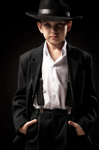 Gangster çocuk — Stok fotoğraf