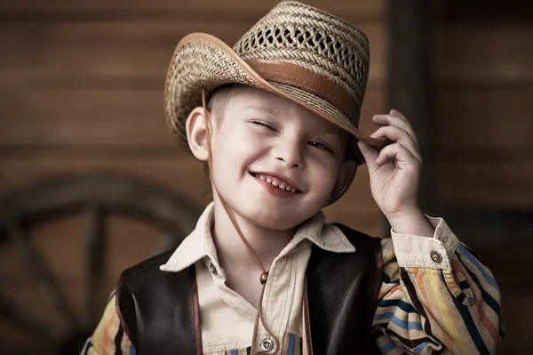 Little cowboy — Stock Photo, Image