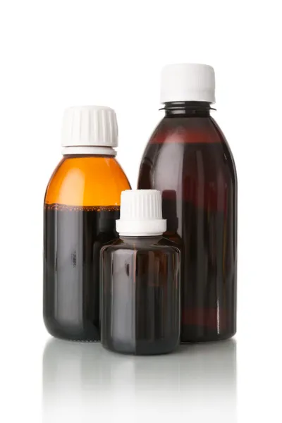 Medical bottles — Stock Photo, Image