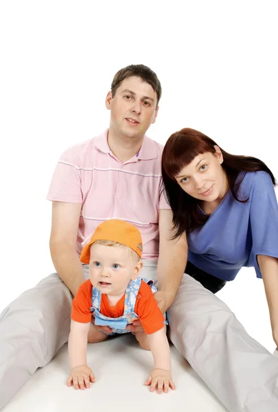 Happy family — Stock Photo, Image