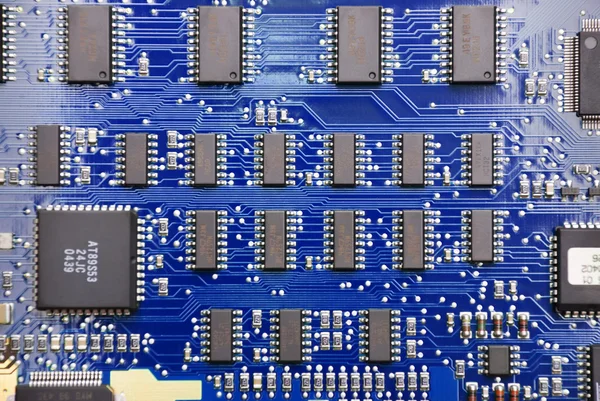 Electronic system board Stock Image