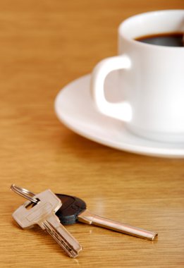 bir kahve daha önce bir evden çıkış