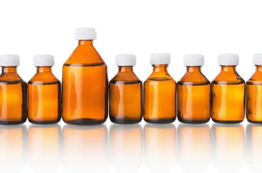 satır Tıp Şişeler