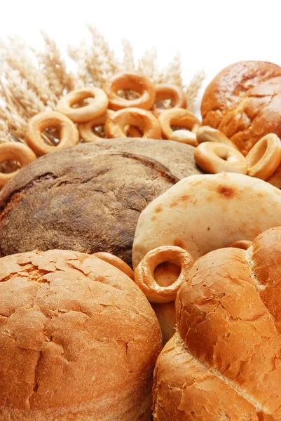 Tarwe en brood — Stockfoto