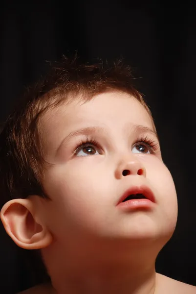 Portret van de kleine jongen — Stockfoto