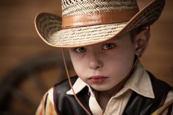 Pikku cowboy. — kuvapankkivalokuva