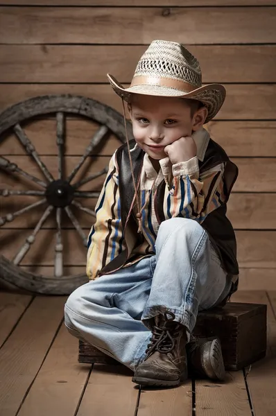 Pequeño vaquero. —  Fotos de Stock