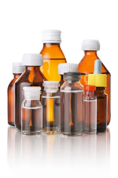 Medical bottles — Stock Photo, Image