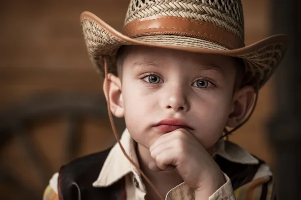 Little cowboy — Stock Photo, Image