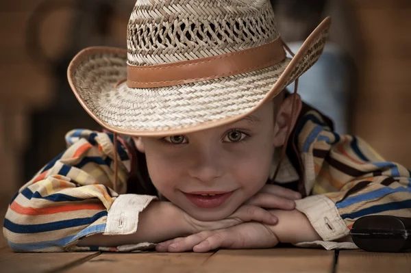 Kleiner Cowboy — Stockfoto