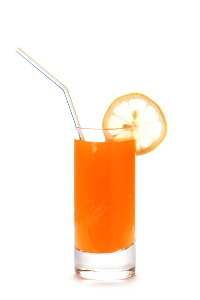 Glass of orange juice — Stock Photo, Image