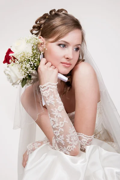 Young bride — Stock Photo, Image