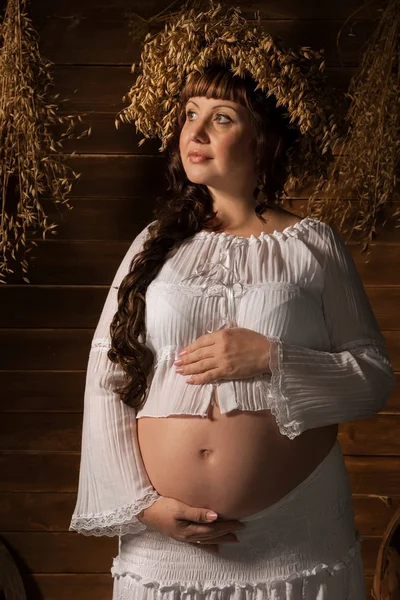 Mujer embarazada. — Foto de Stock