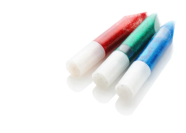 Tubes with paints — Stock Photo, Image
