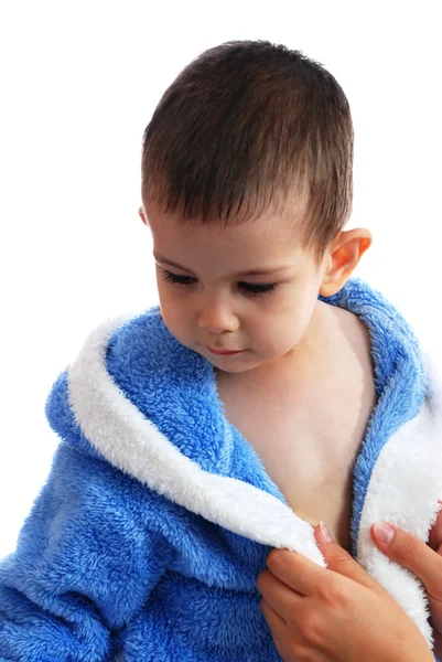 Boy after bathing — Stock Photo, Image