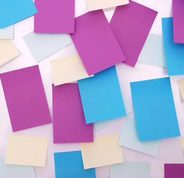 Colorful paper notes — Stock Photo, Image