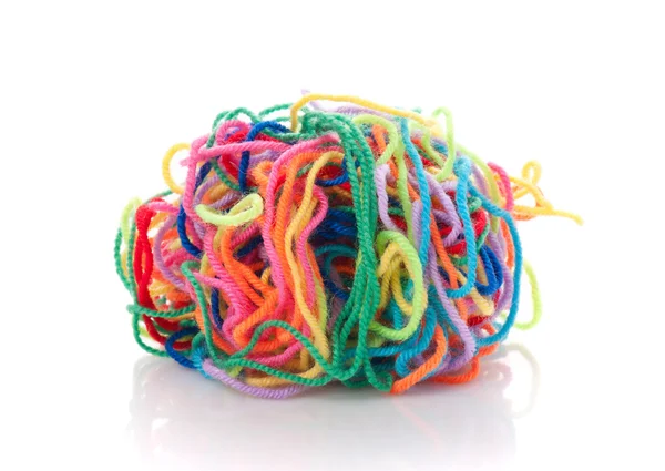 Stringhe di colore legate — Foto Stock