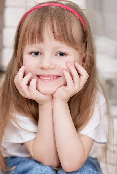 Menina. — Fotografia de Stock