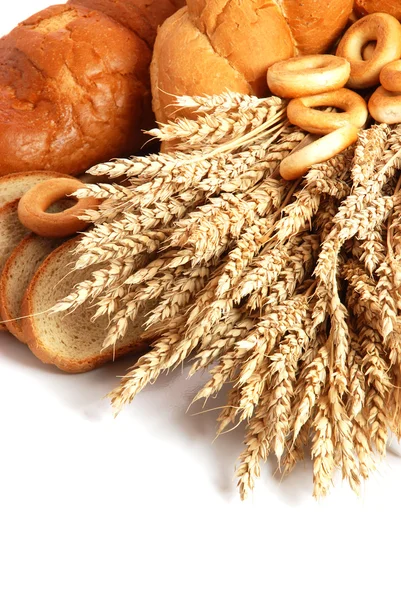 Wheat and bread — Stock Photo, Image