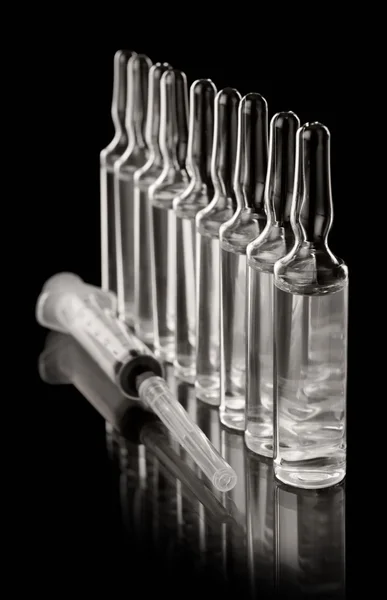 Medical ampoules — Stock Photo, Image