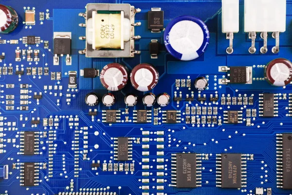 Elektronische Systemplatine — Stockfoto