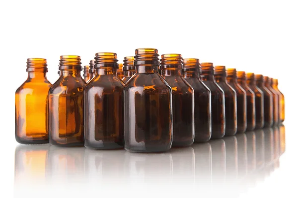 Медицинские бутылки — стоковое фото