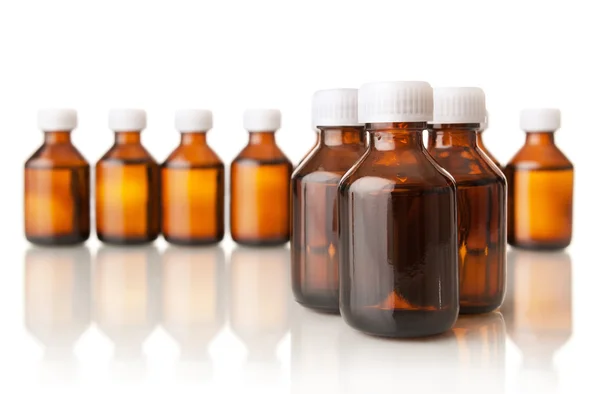 Medical bottles — Stock Photo, Image