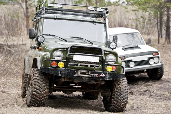 Extrémní offroad auto — Stock fotografie