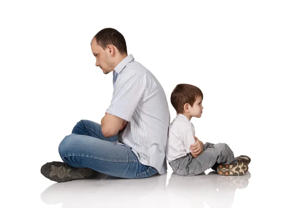 Daddy and the son — Stock Photo, Image