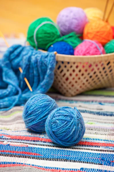 Colore lana clews — Foto Stock