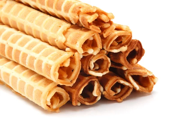 Wafel rollen — Stockfoto