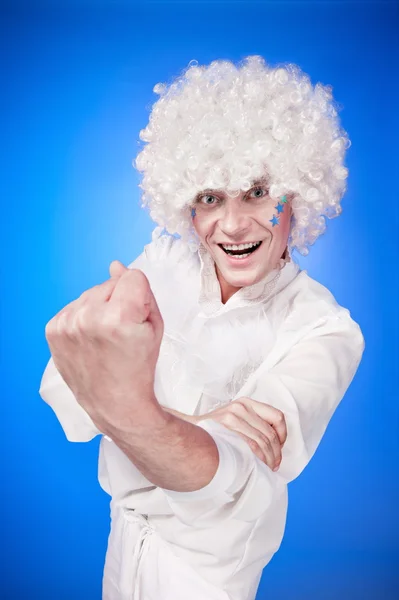 Man in fancy dress — Stock Photo, Image