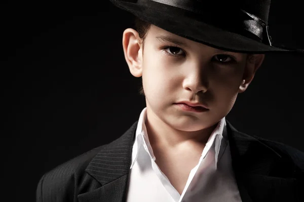 Gangster boy — Stock Photo, Image