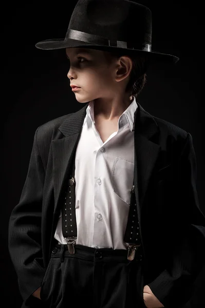 Gangster boy — Stock Photo, Image