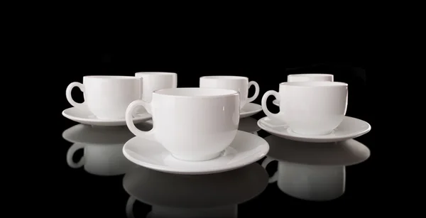 White cups — Stock Photo, Image