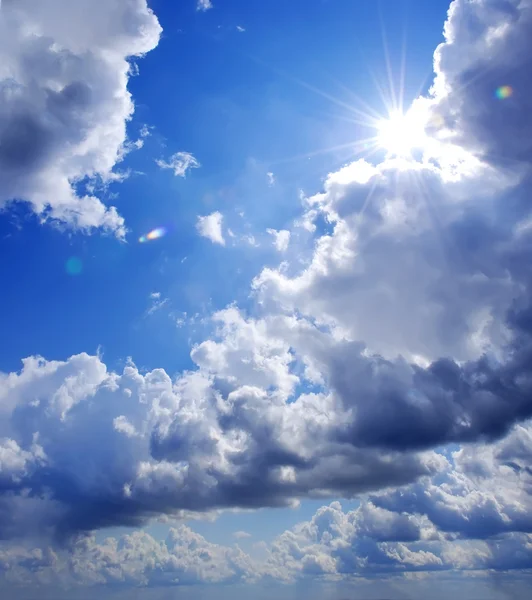 Cielo con nuvole — Foto Stock